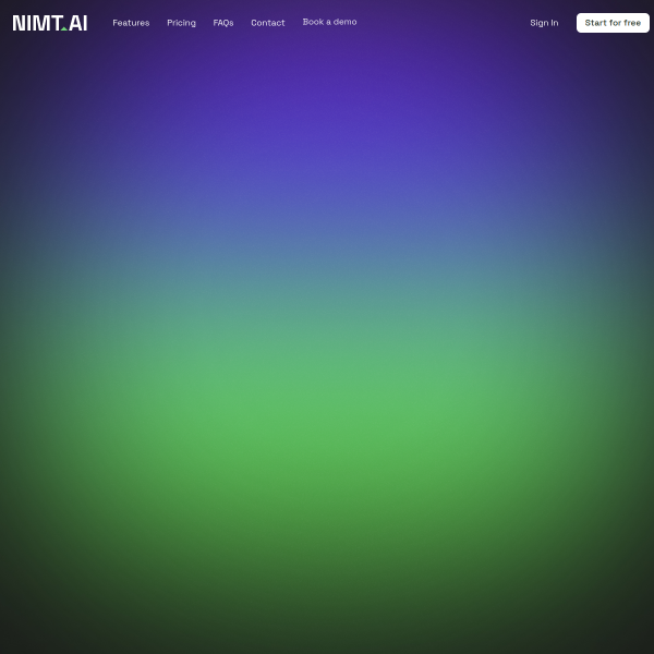 Nimt.AI